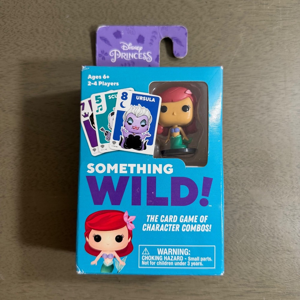 Funko Disney Princess Something Wild Little Mermaid Card Game Ariel Pop Figure